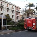 Maltempo Sicilia, forte vento a Messina: palme a rischio in viale San Martino, tram bloccati [FOTO LIVE]