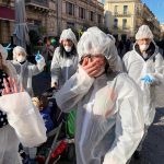 Il Coronavirus è la maschera più gettonata del Carnevale di Acireale: come esorcizzare la paura [FOTO]