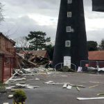 La tempesta Ciara devasta lo storico mulino a vento di Burgh Le Marsh [FOTO]