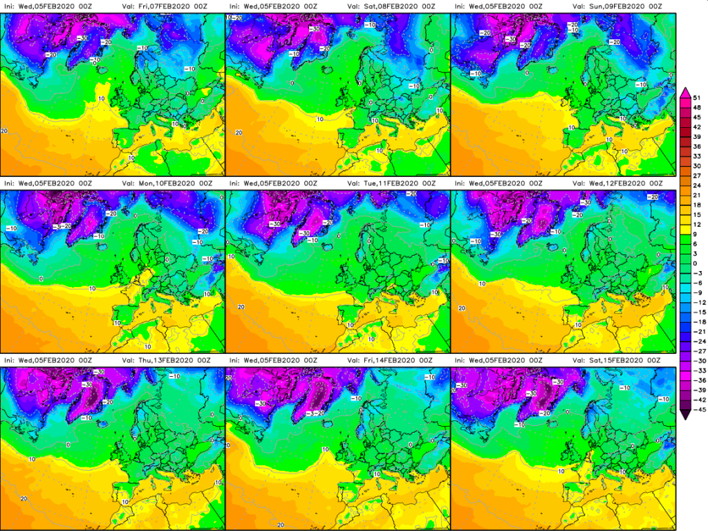 previsioni meteo temperature