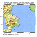 Terremoto Calabria: scosse localizzate nell’area del Crotonese [DATI e MAPPE]