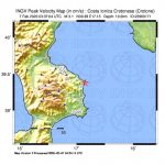 Terremoto Calabria: scosse localizzate nell’area del Crotonese [DATI e MAPPE]