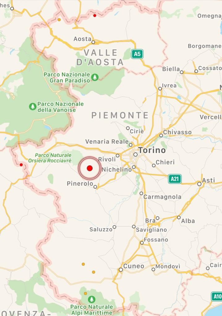 terremoto oggi piemonte torino cuneo