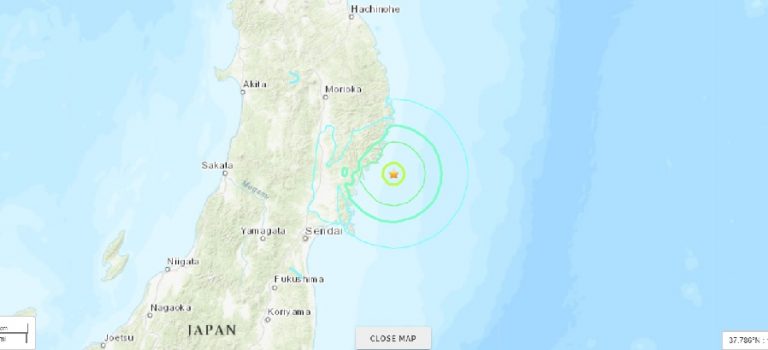 Forte Scossa Di Terremoto Scuote Il Giappone Epicentro Vicino Alla Costa Pericolo Tsunami 7733