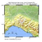 Terremoto, nuova scossa avvertita al Nord Italia: epicentro a Cerignale [MAPPE e DETTAGLI]