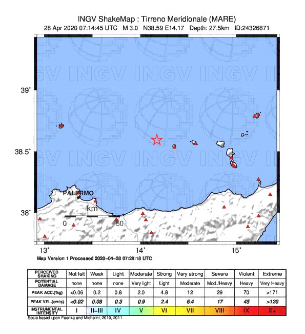 terremoto isole eolie