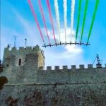 Oggi un Abbraccio per Potenza, Catanzaro e Napoli: passaggio mozzafiato delle Frecce Tricolori [FOTO]