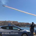 Un Abbraccio per Cagliari: lo spettacolo delle Frecce Tricolori nei cieli della Sardegna [FOTO]