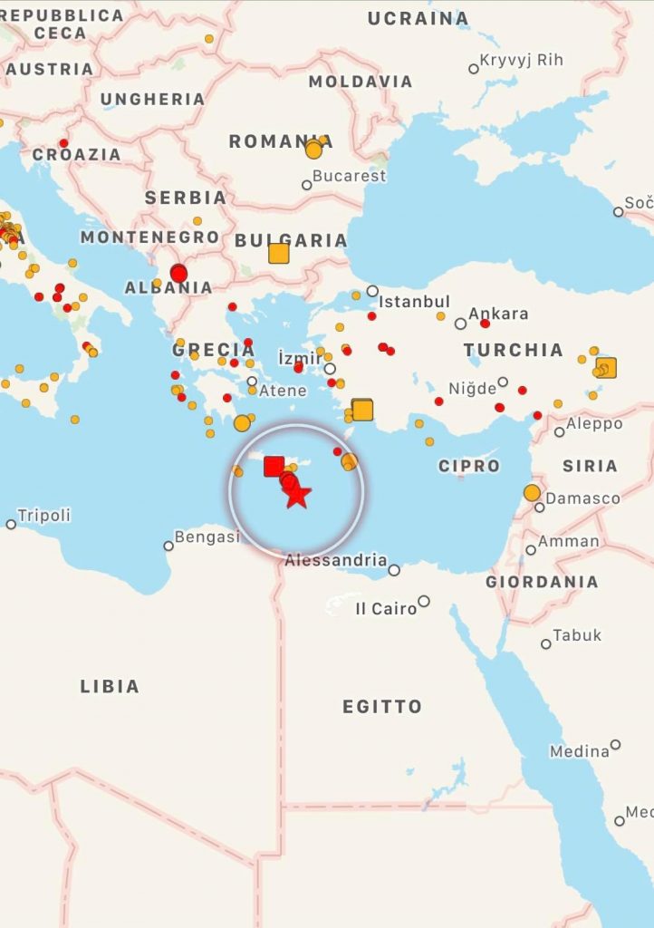 terremoto creta