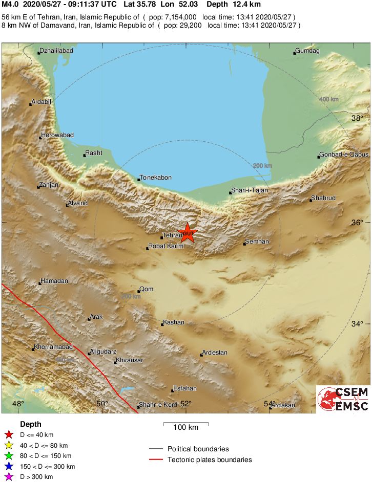 terremoto iran