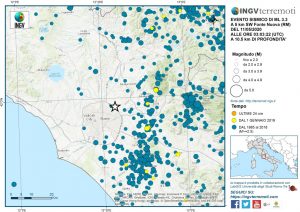 terremoto oggi roma