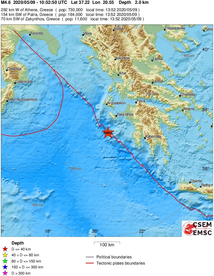 terremoto zante