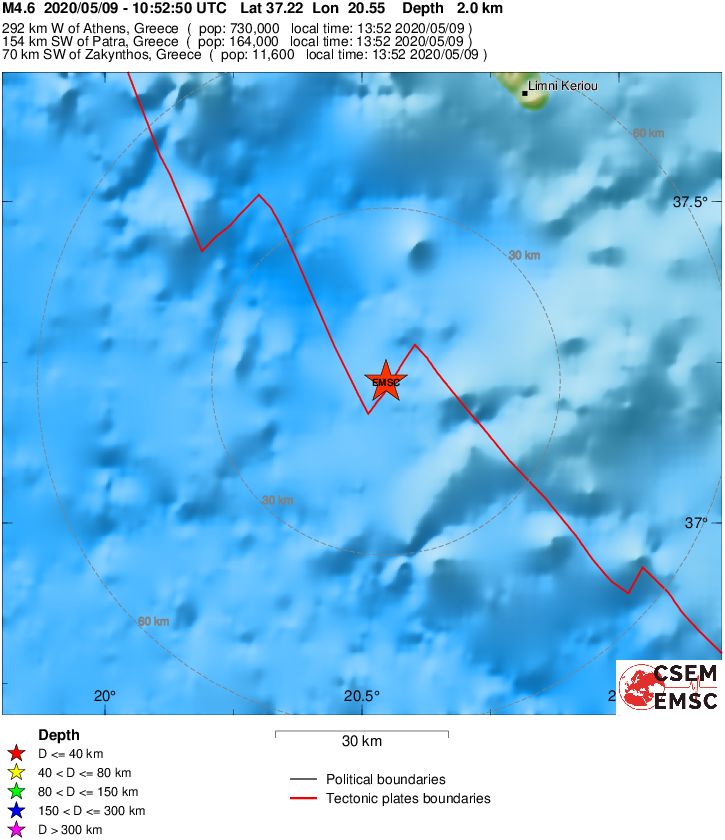 terremoto zante