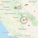 Terremoto: forte scossa in California [MAPPE e DATI]