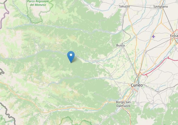 terremoto cuneo piemonte