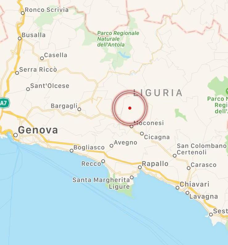 E Il Giorno Dei Terremoti In Italia Scossa Avvertita Pochi Minuti Fa In Liguria Epicentro Nei 8532