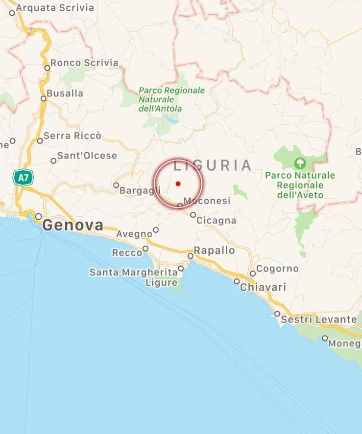 E Il Giorno Dei Terremoti In Italia Scossa Avvertita Pochi Minuti Fa In Liguria Epicentro Nei 9566