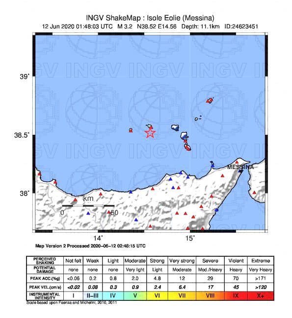 terremoto isole eolie filicudi