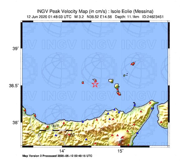 terremoto isole eolie filicudi