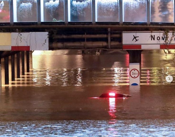 alluvione zagabria croazia