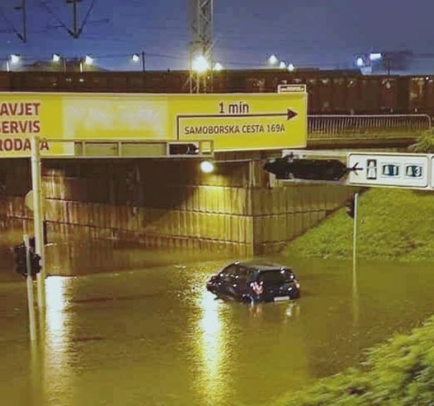 alluvione zagabria croazia