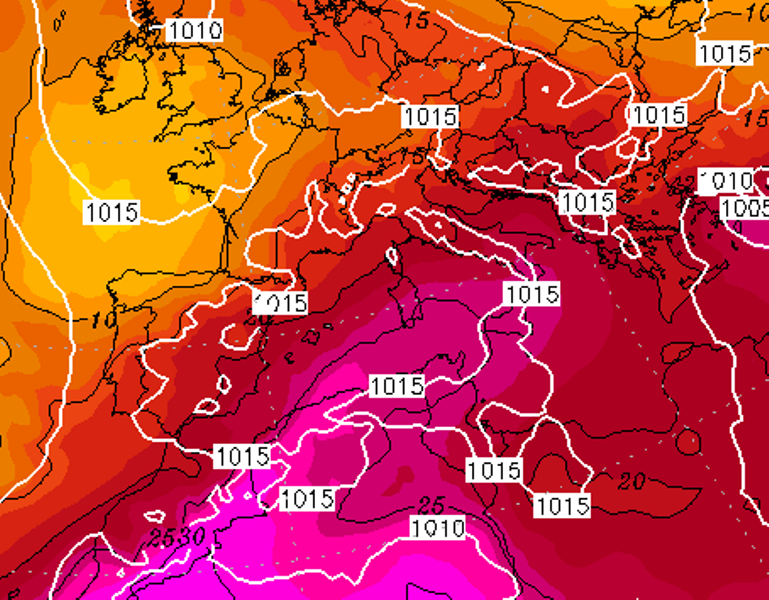 Meteo Sabato 15 Agosto 2020