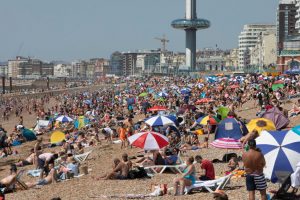  caldo estate spiaggia regno unito