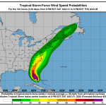 L’uragano Isaias declassato a tempesta tropicale, si avvicina alle coste della Florida [MAPPE]