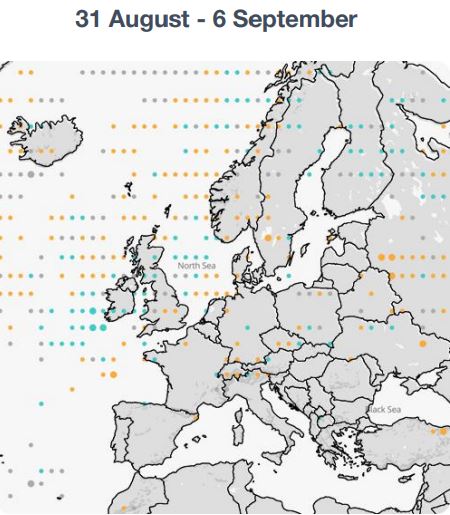 Previsioni Meteo Autunno precipitazioni