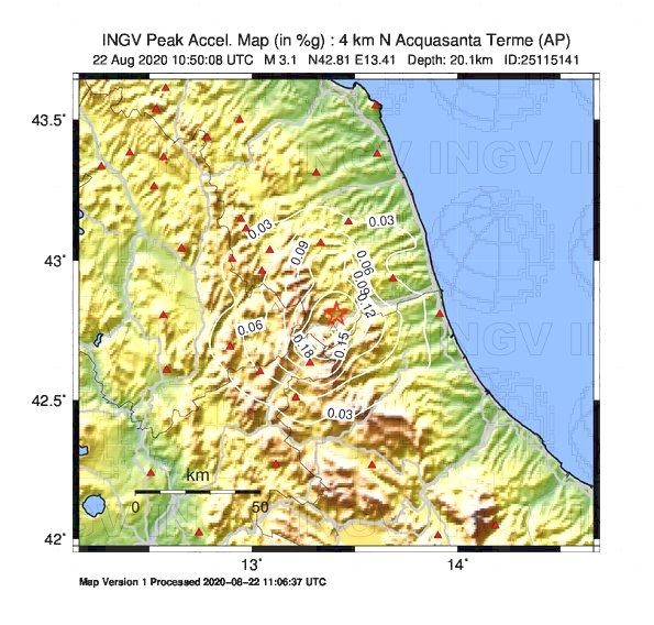 terremoto ascoli piceno marche Acquasanta Terme