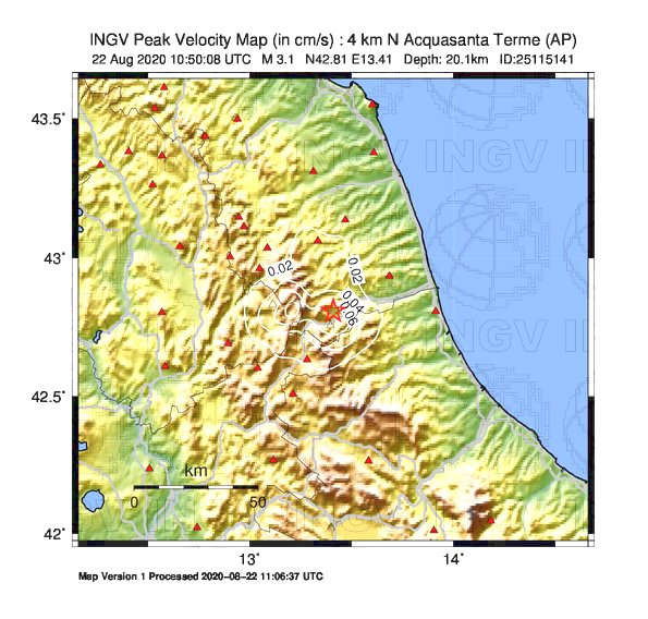 terremoto ascoli piceno marche Acquasanta Terme