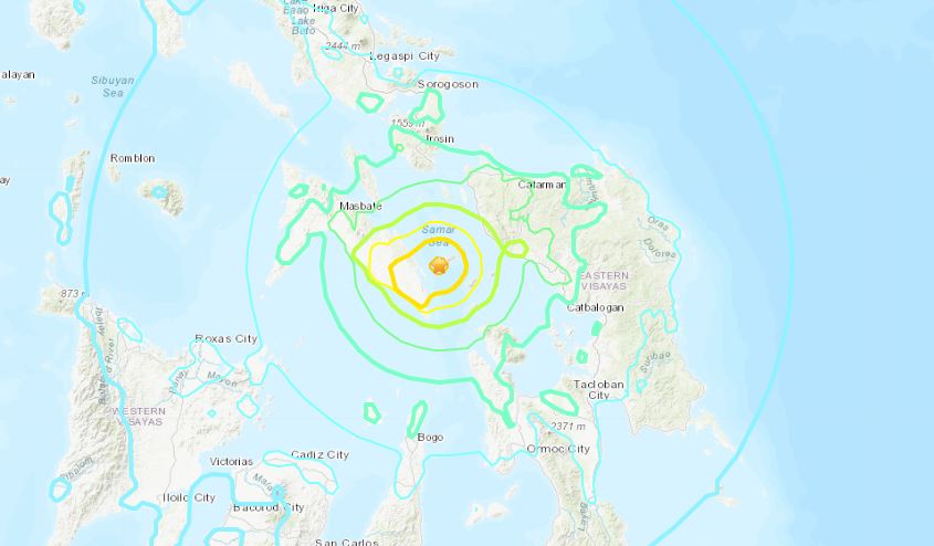 terremoto filippine