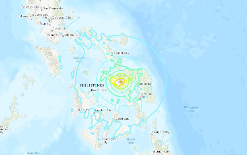 terremoto filippine