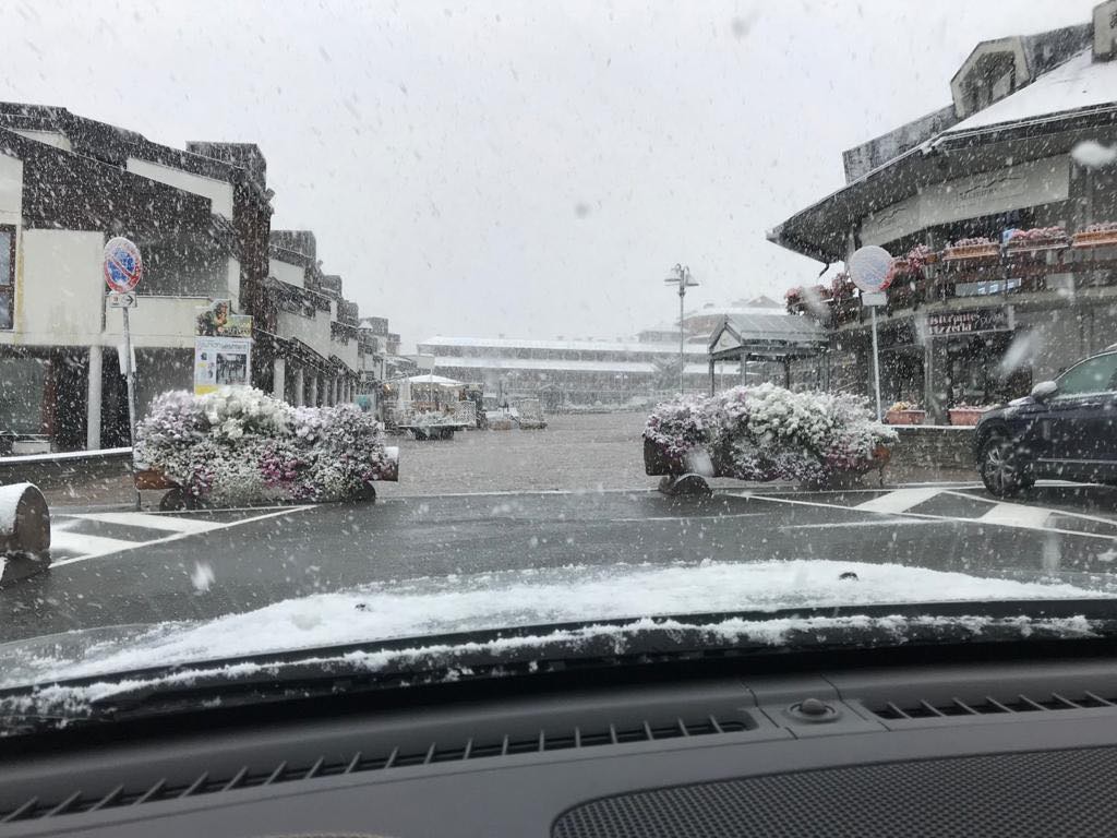 maltempo neve sestriere piemonte