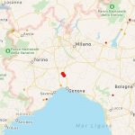 Scossa di terremoto avvertita in Piemonte, epicentro a Serravalle Scrivia [DATI e MAPPE]