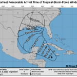 L’uragano Delta si rafforza, ora è un mostro di categoria 4: allarme nello Yucatan, landfall atteso domani [FOTO]