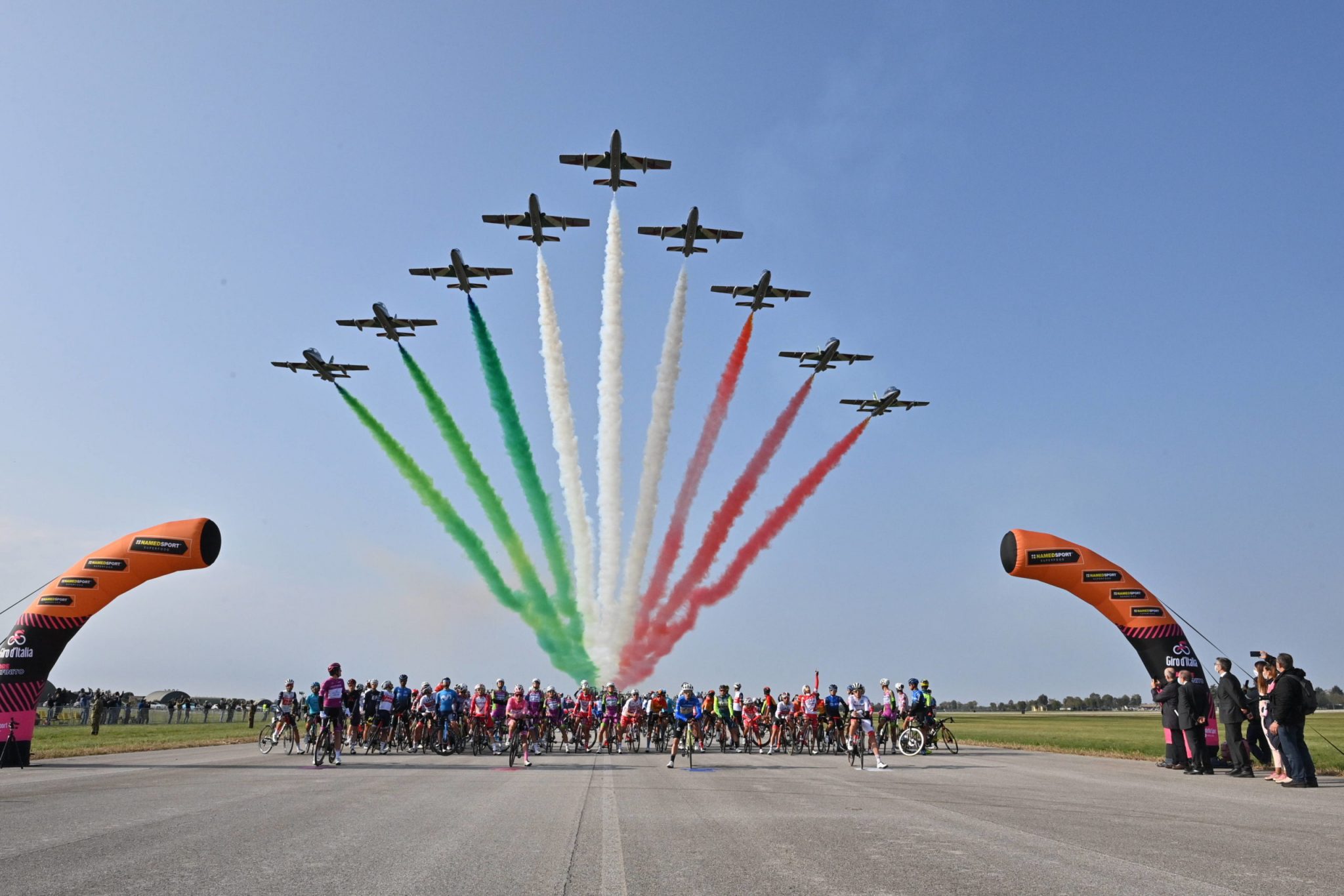 Il Giro d Italia parte da Rivolto per la prima volta in una base