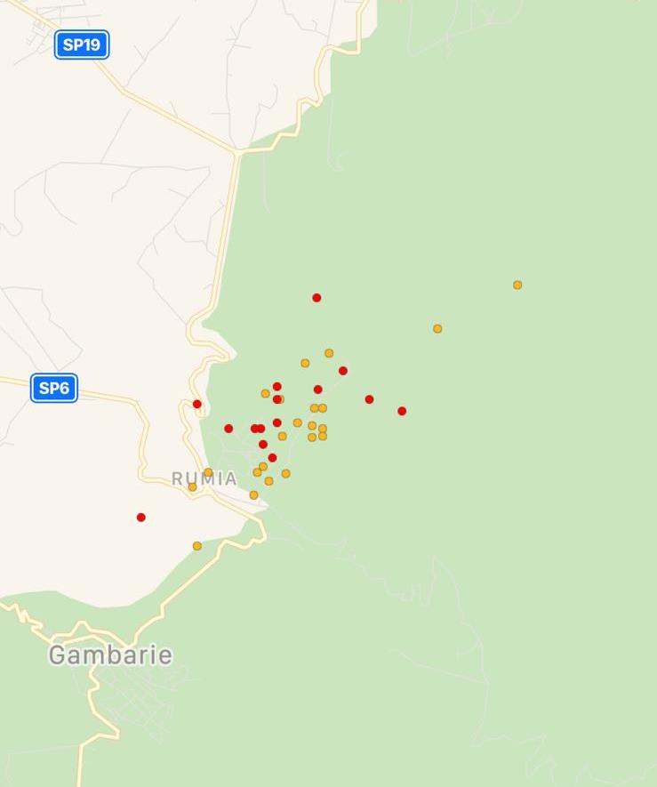 terremoto gambarie sciame sismico calabria