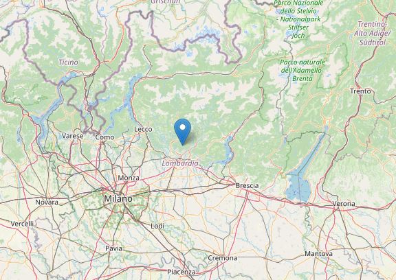 terremoto oggi lombardia milano bergamo