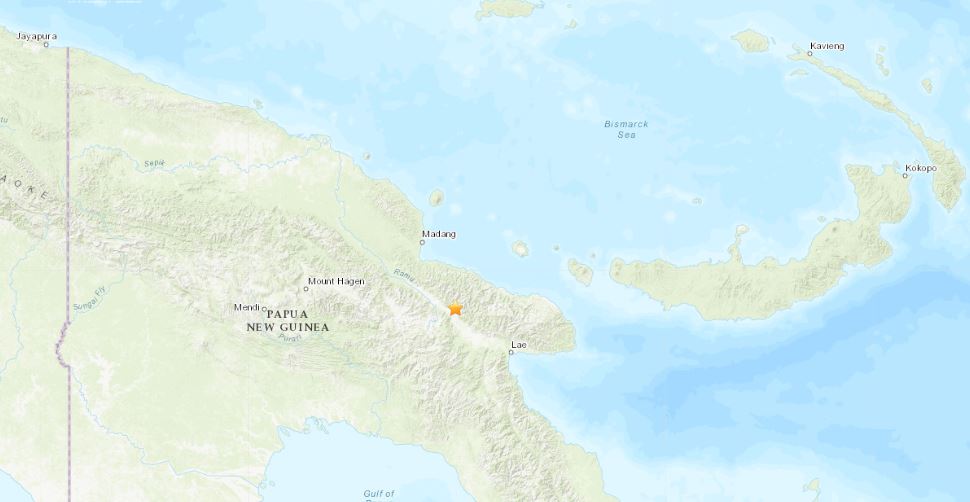 terremoto papua nuova guinea