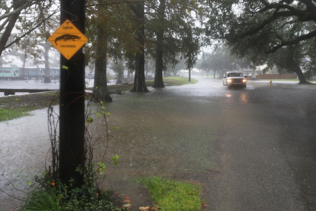 uragano delta landfall louisiana