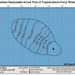 Meteo, l’Uragano Marie è un mostro di categoria 4 con venti fino a 209km/h: è il 3° uragano maggiore della stagione nel Pacifico orientale [MAPPE]