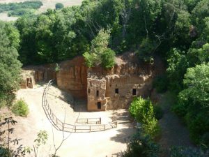 populonia tomba etrusca