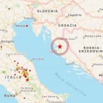 Forte terremoto scuote l’Adriatico: epicentro in Croazia vicino Zara. Paura a Trieste e Ancona [LIVE]