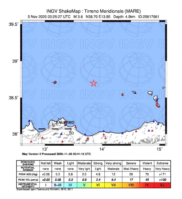 terremoto sicilia tirreno meridionale