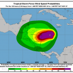 L’uragano Eta raggiunge la categoria 3 con venti a 195km/h: atteso ulteriore rafforzamento prima del landfall, allarme in America Centrale [MAPPE]