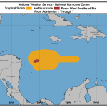 L’uragano Eta raggiunge la categoria 3 con venti a 195km/h: atteso ulteriore rafforzamento prima del landfall, allarme in America Centrale [MAPPE]