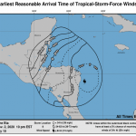 Uragano Eta raggiunge la categoria 4 con venti a 240km/h: possibile rafforzamento a categoria 5 prima del landfall, allerta rossa in Nicaragua e Honduras