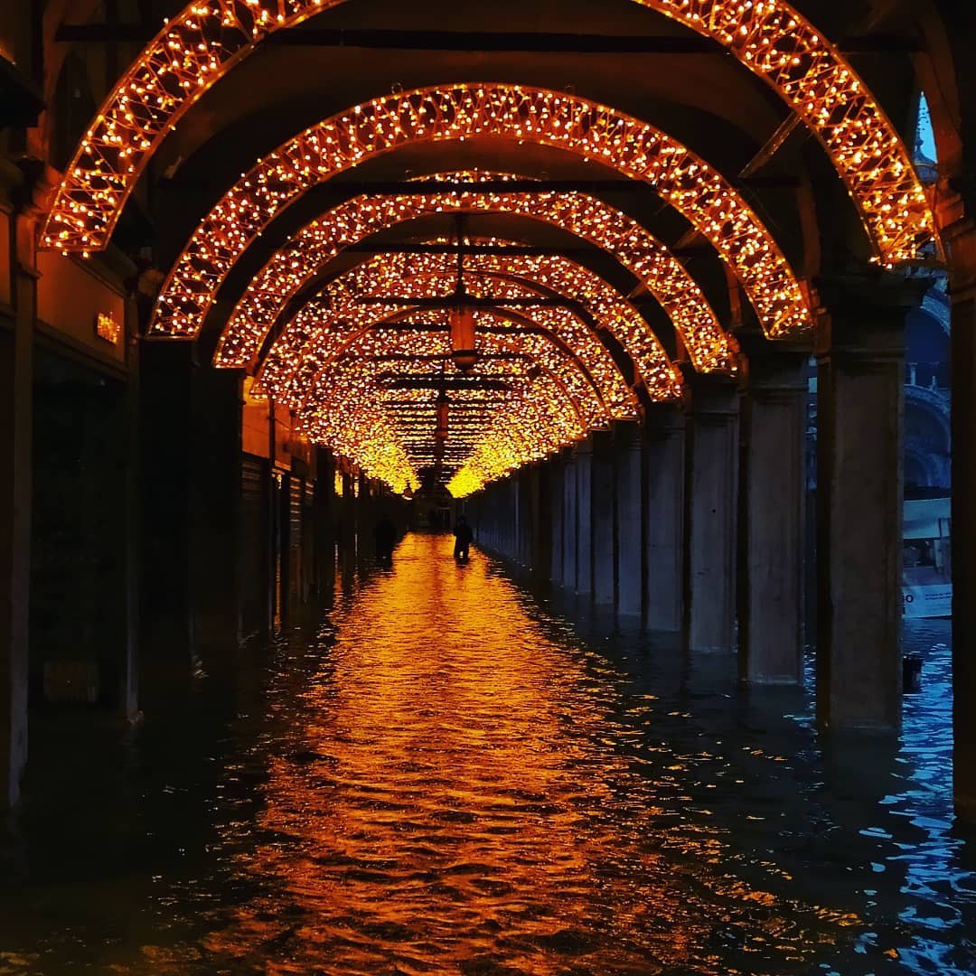 acqua alta venezia chioggia 8 dicembre 2020