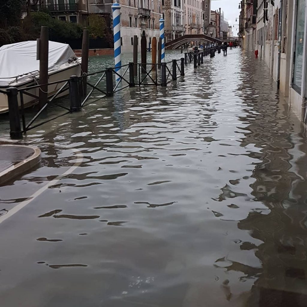 acqua alta venezia chioggia 8 dicembre 2020